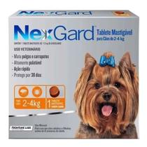 Nexgard original anti pulgas e carrapatos 1 comprimido - boehringer ingelheim