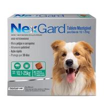 Nexgard para Caes de 101 a 25kg antipulgas - 3 tabletes