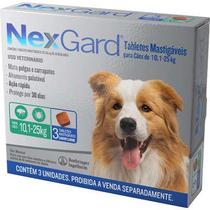 NexGard para Cães de 10,1 a 25Kg caixa com 3 unidades