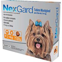 NexGard para Cães de 2 a 4 Kg - 1 Tablete