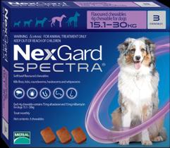 Nexgard Spectra 15,1 a 30 kg - 3 Tablete - Merial