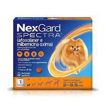 Nexgard spectra 2-3,5 kg - original com nf - antipulgas, carrapatos, sarna e verme