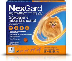 NexGard Spectra 2-3,5Kg 3 tabletes