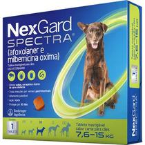 NexGard Spectra 7,6 a 15 Kg Antipulgas e Carrapatos - 01 Comprimido