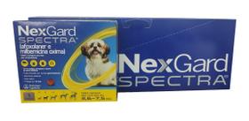 Nexgard Spectra Anti-pulga Carrapato Sarna Verme 3,6 A 7,5kg