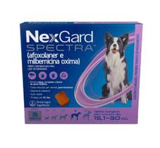 NexGard Spectra Antipulgas Cães 15,1kg a 30kg 3 Comprimidos - BOEHRINGER INGELHEIM