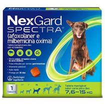NexGard Spectra Antipulgas Cães 7,6 a 15kg - 1 Tablete