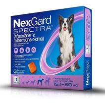Nexgard Spectra Antipulgas E Carrapatos Cães De 15,1 A 30kg - Boehringer