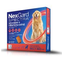 NexGard Spectra Antipulgas e Carrapatos para Caes de 30,1 a 60kg