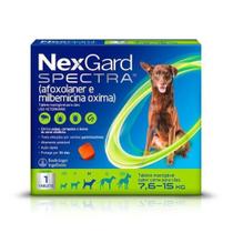 NexGard Spectra Antipulgas e Carrapatos Para Cães de 7,6 a 15kg - Boehringer Ingelheim