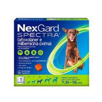 NexGard Spectra Antipulgas e Carrapatos Para Cães de 7,6 a 15kg - Boehringer Ingelheim