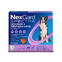 Nexgard Spectra Cães 15 a 30kg 1 Comprimido Antipulgas Vermifugo Nexgard Spectra Cães 15 a 30kg 1 Comprimido Antipulgas Vermifugo