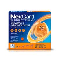 Nexgard Spectra Cães 2 a 3,5kg 1 Comprimido Antipulga Carrapato Vermifugo