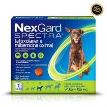 NexGard Spectra Cães de 7,6 a 15kg 1 Tablete - Boehringer Inglelheim