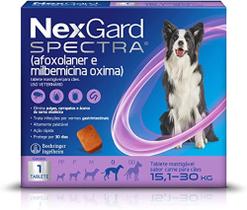 Nexgard Spectra Para Cães De 15,1 A 30 Kg