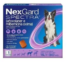 Nexgard Spectra para Cães de 15,1 a 30kg - Boehringer Ingelheim