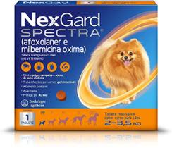Nexgard Spectra Para Cães De 2 A 3,5 Kg
