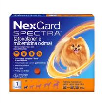 NexGard Spectra para Cães de 2 a 3,5 Kg - Boehringer