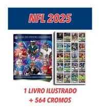 NFL 2025/2026 - Álbum Oficial Completo Com 564 Figurinhas NFL 2025/2026 - Álbum Oficial Completo Com 564 Figurinhas