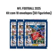 NFL FOOTBALL 2025 - 10 Envelopes (50 Figurinhas)
