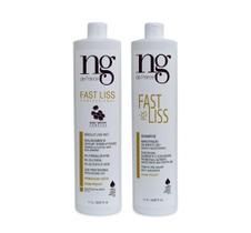 Ng De France Fast Liss Selagem 1L + Shampoo Pós Fast Liss 1L