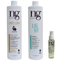 Ng De France Fast Liss + Sh. Light + Reparador Biossentiel Ng De France Fast Liss + Sh. Light + Reparador Biossentiel