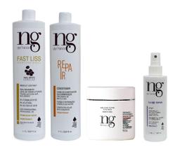 Ng De France Fast Liss + Thermo + Co. Repair+ Máscara Repair Ng De France Fast Liss + Thermo + Co. Repair+ Máscara Repair