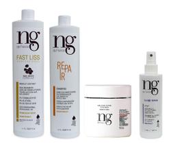 Ng De France Fast Liss + Thermo + Sh. Repair+ Máscara Repair Ng De France Fast Liss + Thermo + Sh. Repair+ Máscara Repair
