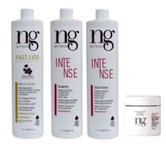 Ng De France Fast + Shampoo L, Cond. L E Másc. Intense 500g Ng De France Fast + Shampoo L, Cond. L E Másc. Intense 500g