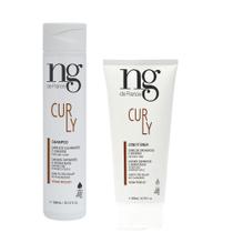 Ng De France Kit Cachos Cacheados Condicionador 200ml + Shampoo Curly 300ml Ng De France Kit Cachos Cacheados Condicionador 200ml + Shampoo Curly 300ml