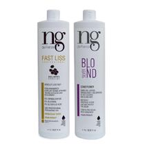Ng De France Kit Fast Liss 1L + Condicionador Silver 1L