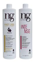 Ng De France Kit Fast Liss Realinhamento Capilar Vegano 1L+ Shampoo Intense 1000ml
