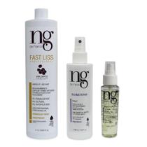 Ng De France Kit Fast Liss + Spray Thermo + Biossentiel 60ml Ng De France Kit Fast Liss + Spray Thermo + Biossentiel 60ml