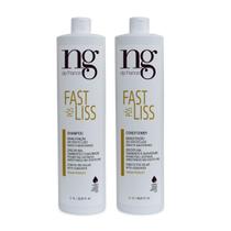 Ng De France Kit Pós Fast Liss Alisamento Manutenção do Efeito Liso Shampoo 1000ml + Condicionador 1000ml