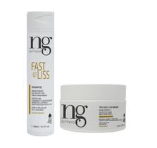 Ng De France Kit Pós Fast Liss Shampoo 300ml e Máscara Hidratante Capilar 250ml Ng De France Kit Pós Fast Liss Shampoo 300ml e Máscara Hidratante Capilar 250ml
