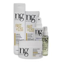Ng De France Kit Pós Fast Liss + Spray Thermo + Biossentiel Ng De France Kit Pós Fast Liss + Spray Thermo + Biossentiel