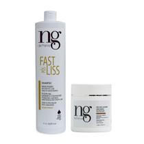 Ng De France Kit Shampoo Pós Fast Liss 1000ml + Máscara Pós Realinhamento Manutenção do Efeito Liso 500g