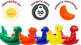 Nhoca-Centopéia-Minhoca-Lagarta feliz -Gangorra Premium reforçada Para diversão ou renda extra