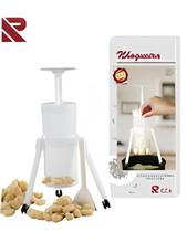 Nhoqueira Em Plástico Resistente Com Tripé e Espátula Ricca UD