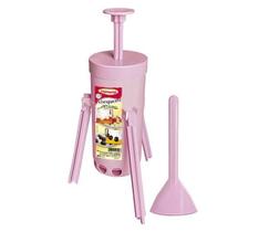 Nhoqueira Modelador Nhoque Doces Com Suporte E Espátula Rosa Nhoqueira Modelador Nhoque Doces Com Suporte E Espátula Rosa