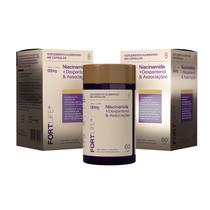 Niacinamida 1000mg 60 Cápsulas FortLife Suplemento Alimentar Niacinamida 1000mg 60 Cápsulas FortLife Suplemento Alimentar