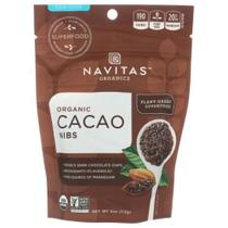 Nibs de cacau orgânicos 4 onças da Navitas Organics (pacote com 6)