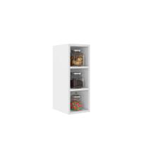 Nicho Adega 3 Garrafas Hazy Móvel Vertical MDP/BP Branco G96 - Gran Belo