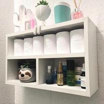 Nicho aéreo 100 MDF PARA BANHEIRO QUARTO SALA COZINHA Nicho aéreo 100 MDF PARA BANHEIRO QUARTO SALA COZINHA