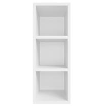 Nicho Aéreo Adega Vertical Madeira 20cm Aurora Parede Branco
