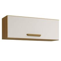 Nicho Aéreo Cozinha Athenas 1 Porta Espaçoso Mobilihouse Cinamomo/off White Acetinado Nicho Aéreo Cozinha Athenas 1 Porta Espaçoso Mobilihouse Cinamomo/off White Acetinado