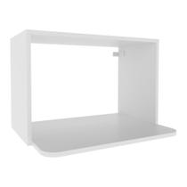 Nicho Aéreo De Cozinha Em Mdf Para Micro-ondas 60cm Multimóveis Cr20435 Branco