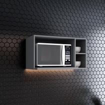 Nicho Aéreo para Micro-ondas em MDF Americana C557 Henn