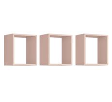 Nicho Aéreo para Quarto Infantil Juju Rosa Fosco - Reller Nicho Aéreo para Quarto Infantil Juju Rosa Fosco - Reller