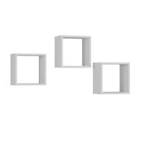 Nicho AJL 3 Peças Branco AJL Móveis Nicho AJL 3 Peças Branco AJL Móveis